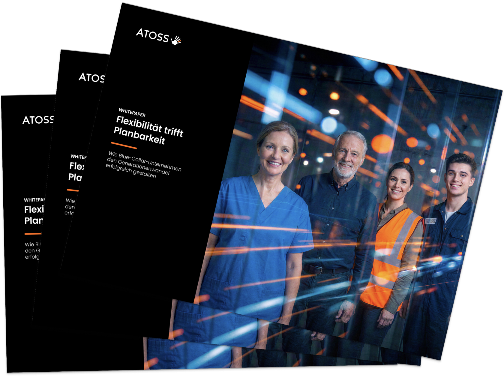 ATOSS Whitepaper „Der Generationenwandel trifft Blue Collar zuerst“ herunterladen.